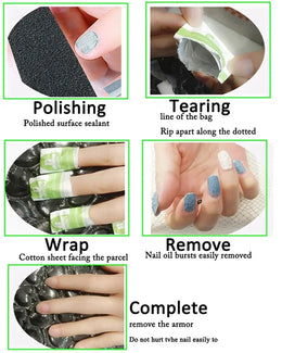 KissICON S043-X11MAX-1-27 KissIcon Nail Kit Gel Set With UV Lamp