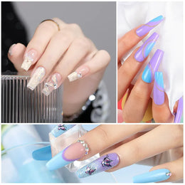 KissICON S043-X11MAX-1-27 KissIcon Nail Kit Gel Set With UV Lamp