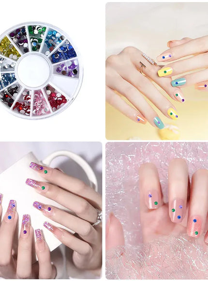 KissICON S043-X11MAX-1-27 KissIcon Nail Kit Gel Set With UV Lamp