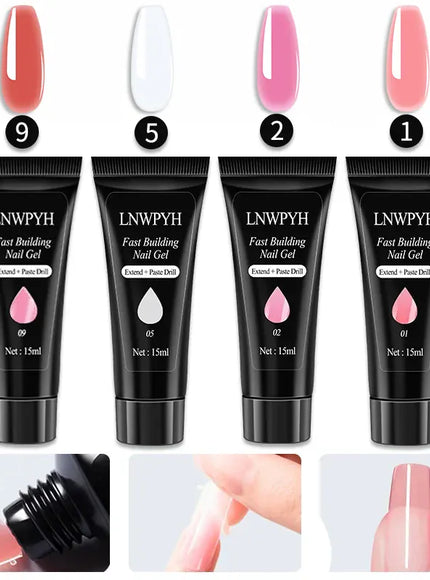 KissICON S043-X11MAX-1-27 Nail Polish Kit Acrylic Gel Set With UV
