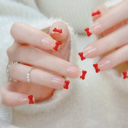 KissICON S30 KissIcon Blush Pink Nails Pearl 3D Tips -
