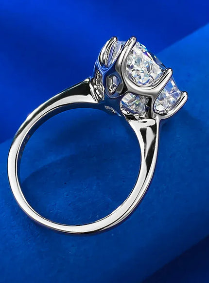 Dropshipman S925 Silver Diamond Ring American - Waterdrop Design