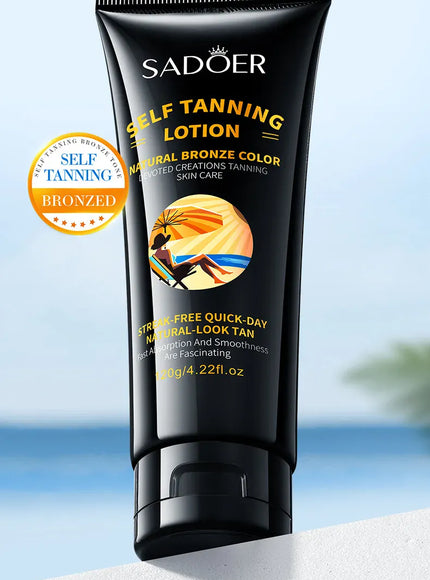 KissICON Sadoer Self Tanner Lotion Flawless Sunless Tan For