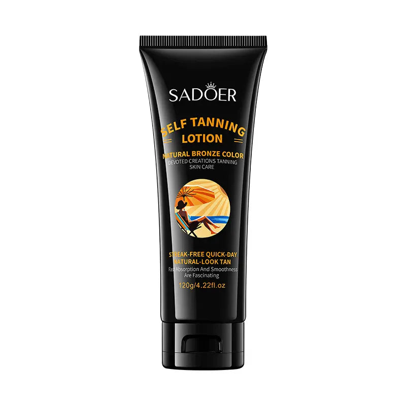 KissICON Sadoer Self Tanner Lotion Flawless Sunless Tan For