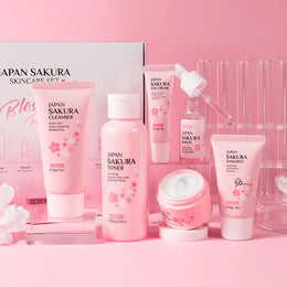 KissICON Sakura Skin Care Set 6pc Gift Box Cream