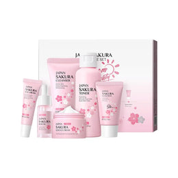 KissICON Sakura Skin Care Set 6pc Gift Box Cream