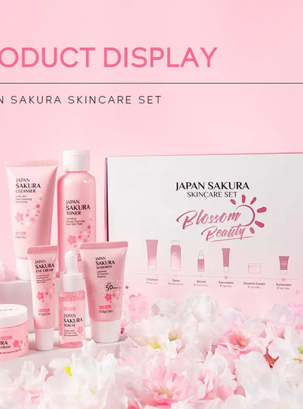 KissICON Sakura Skin Care Set 6pc Gift Box Cream