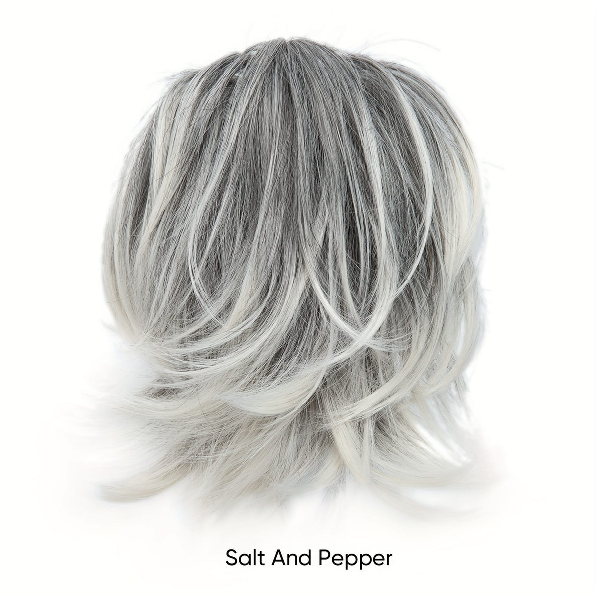 KissICON Salt And Pepper / 8inch KissIcon Claw Clip Bun Hair Extensions - Bendable