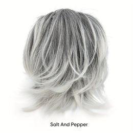 KissICON Salt And Pepper / 8inch KissIcon Claw Clip Bun Hair Extensions - Bendable