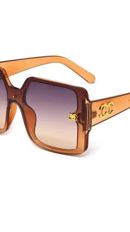 KissICON Same As Picture (366) Luxury Square Sunglasses – Unisex Designer UV400 Eyewear
