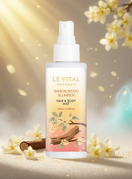 KissICON Sandalwood Le Vital Floral Mist Hair Body