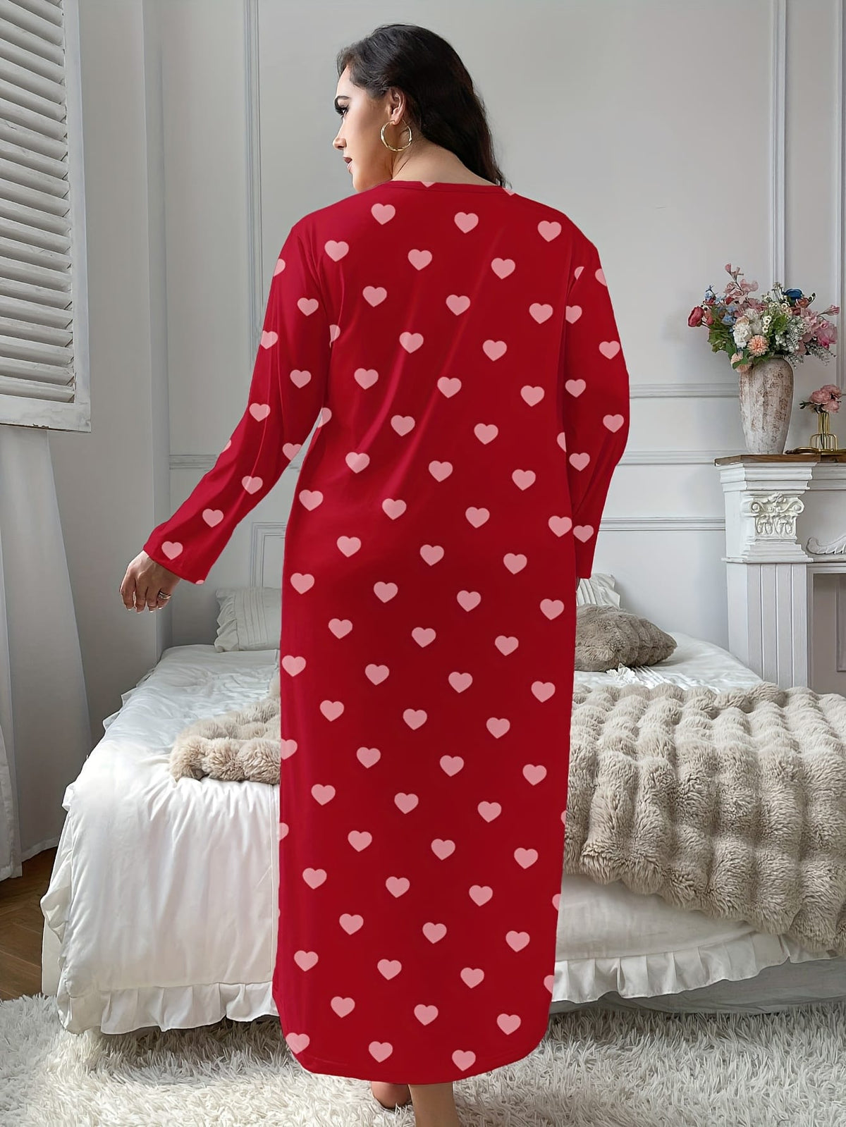 KissICON Sanrio Hello Kitty Women's Sleep Dress – Curve Cat
