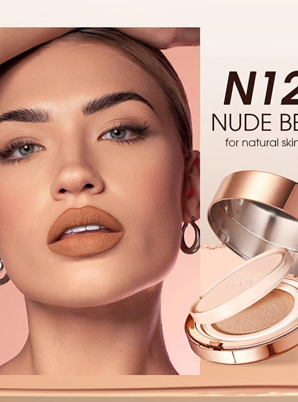 jkthpu-45 SC067-N125 NUDE BEIGE KissIcon O.TWO.O 2in1 Soft Focus Matte Cushion Lasting