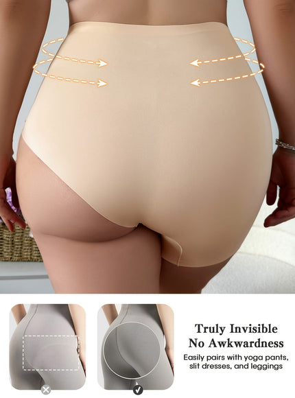 jkthpu-45 Seamless MidRise Shapewear Comfortable Waist  Hip Support
