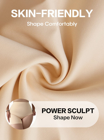 jkthpu-45 Seamless MidRise Shapewear Comfortable Waist  Hip Support