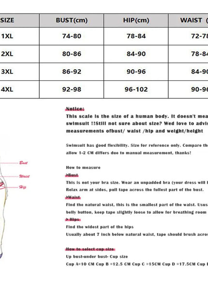 KissICON Seaural Solid Curve Swimwear – Bikinis Sets Two-piece
