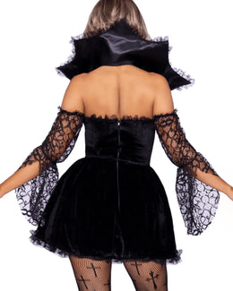 KissICON Seductive Womens Vampire Vixen Costume