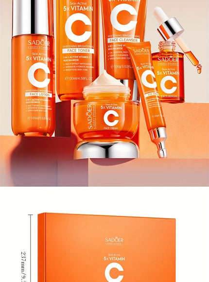 KissICON 【Selected Gift】 Set of Six KissIcon 5-In-1 Vitamin C Skincare Gift Set -