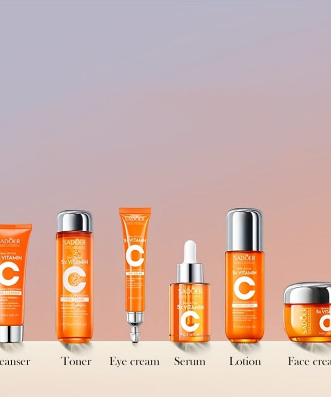 KissICON 【Selected Gift】 Set of Six KissIcon 5-In-1 Vitamin C Skincare Gift Set -