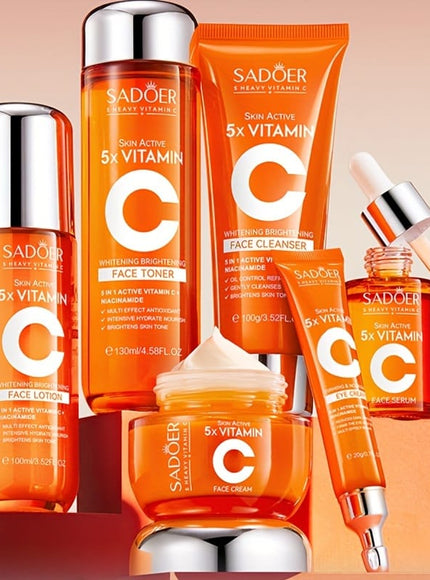 KissICON 【Selected Gift】 Set of Six KissIcon 5-In-1 Vitamin C Skincare Gift Set -