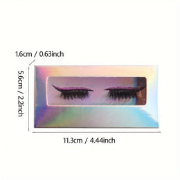 KissICON 💋 Self-Adhesive Glitter Eyelash Stickers - Waterproof