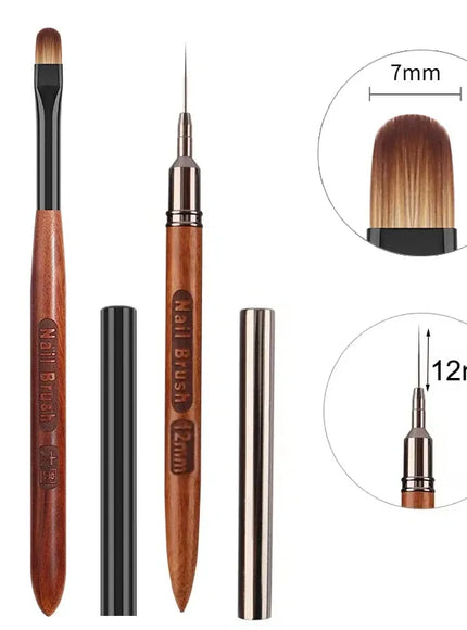 KissICON Set 1 KissIcon Phototherapy Nail Pen UV Gel Brush Pro