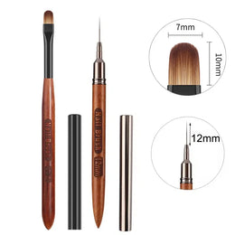 KissICON Set 1 KissIcon Phototherapy Nail Pen UV Gel Brush Pro