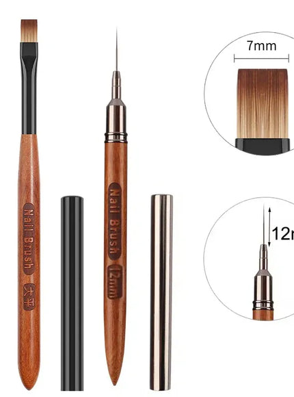KissICON Set 2 KissIcon Phototherapy Nail Pen UV Gel Brush Pro