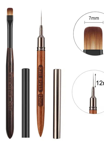 KissICON Set 3 KissIcon Phototherapy Nail Pen UV Gel Brush Pro
