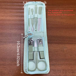 KissICON Set de manucure 7 pièces KissIcon Nail Kit With Travel Case - Travel
