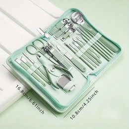 KissICON Set de manucure 7 pièces KissIcon Nail Kit With Travel Case - Travel