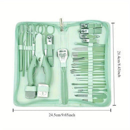 KissICON Set de manucure 7 pièces KissIcon Nail Kit With Travel Case - Travel