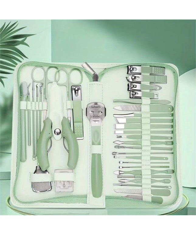 KissICON Set de manucure 7 pièces KissIcon Nail Kit With Travel Case - Travel