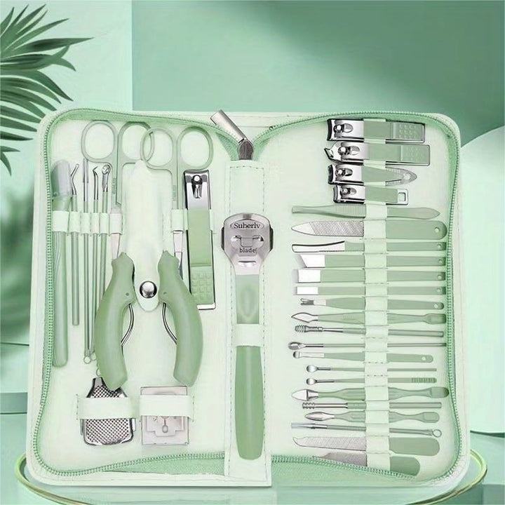 KissIcon Nail Kit With Travel Case - Travel