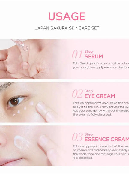KissICON set KissIcon Sakura Skin Care Set - All In