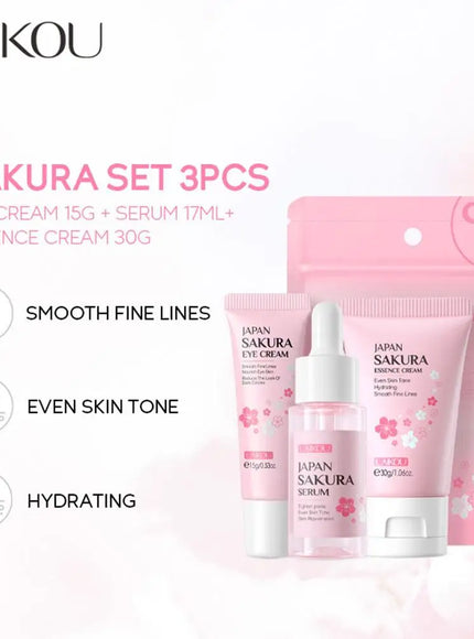 KissICON set KissIcon Sakura Skin Care Set - All In