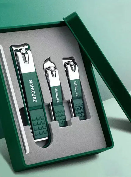 KissICON Set of 4 KissIcon Nail Clipper Set HighGrade - Pedicure Tools