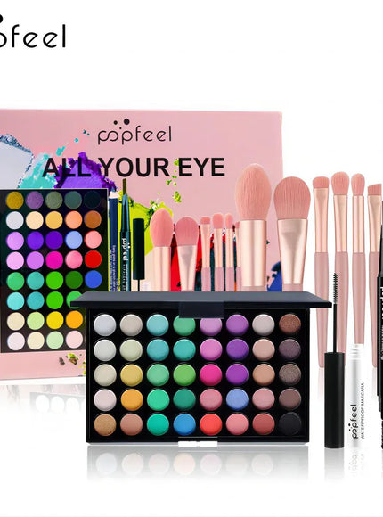 KissICON SET002B KissIcon PopFeel All-In-One Makeup Kit - 40 Color