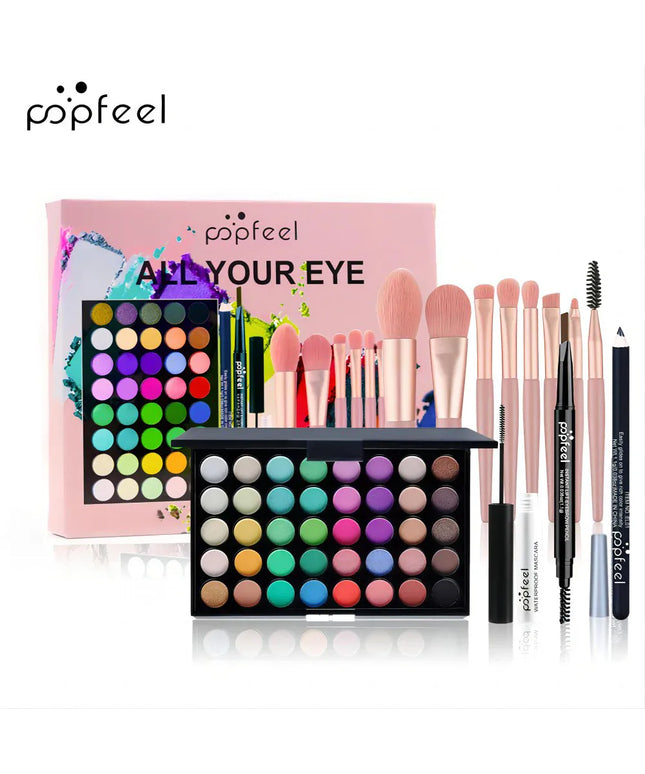 KissICON SET002B KissIcon Popfeel Eye Makeup Set 40 Color Palette
