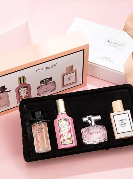 KissICON SetB 25mlx3-30mlx1 KissIcon Oriental Perfume Women Floral Scent Jasmine -
