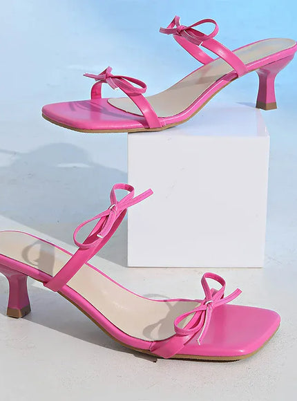 KissICON Sexy Pink High Heels Sandals for Women 2025