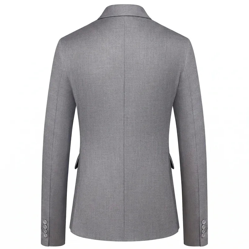 KissICON Sharp SlimFit ThreePiece Suit for the Modern Professional