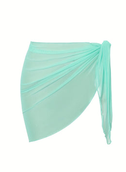 KissICON Sheer Beach Wrap Skirt – Elasticity Resort Essential