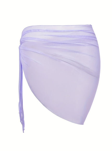 KissICON Sheer Beach Wrap Skirt – Elasticity Resort Essential