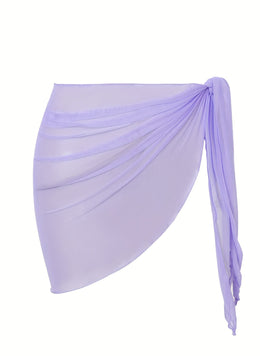 KissICON Sheer Beach Wrap Skirt – Elasticity Resort Essential