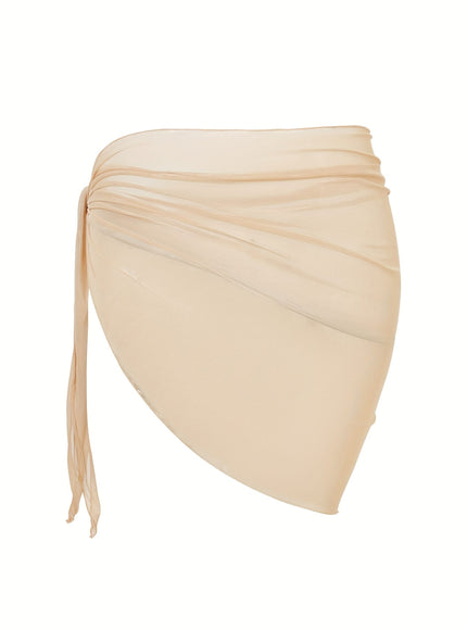 KissICON Sheer Beach Wrap Skirt – Elasticity Resort Essential