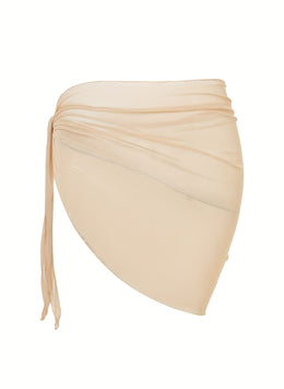 KissICON Sheer Beach Wrap Skirt – Elasticity Resort Essential