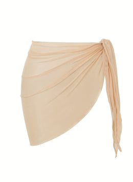 KissICON Sheer Beach Wrap Skirt – Elasticity Resort Essential