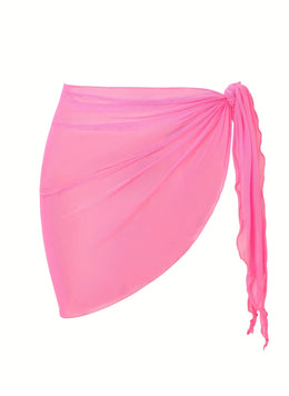 KissICON Sheer Beach Wrap Skirt – Elasticity Resort Essential