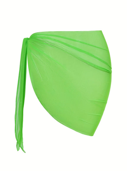 KissICON Sheer Beach Wrap Skirt – Elasticity Resort Essential